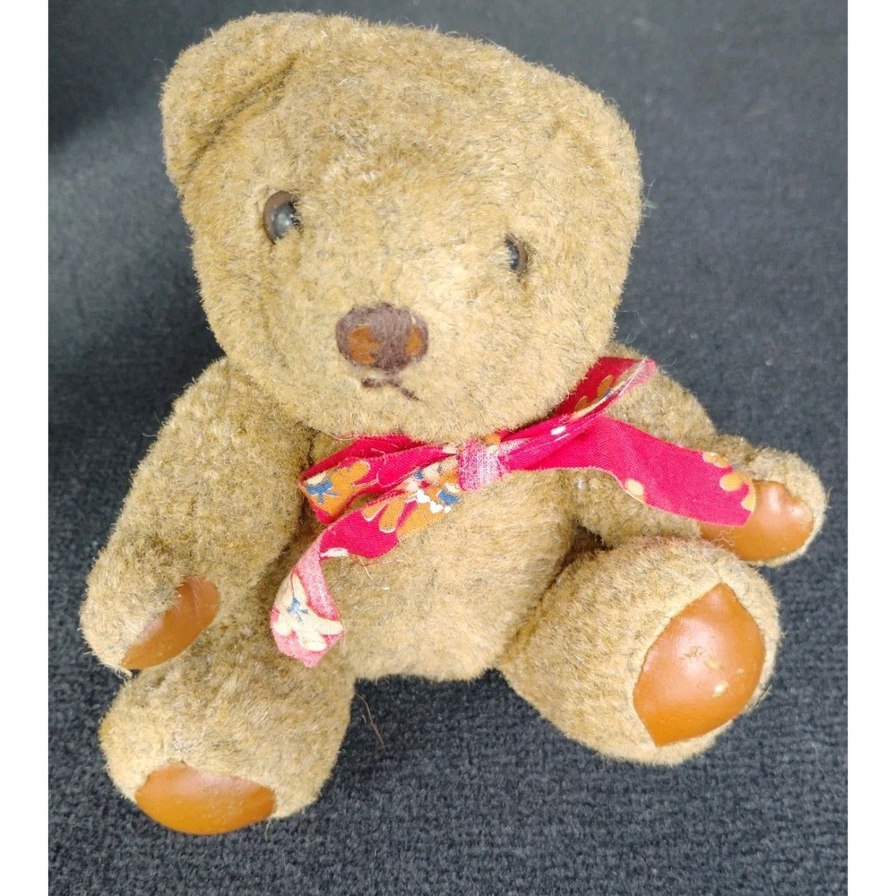 Vintage Gund Teddy Bear 8" 1982 Jointed Arms and Legs